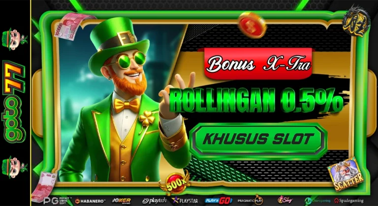 Bonus Rollingan Slot 0.5%