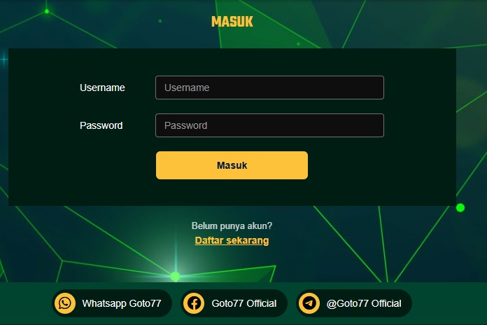 Akun Goto77
