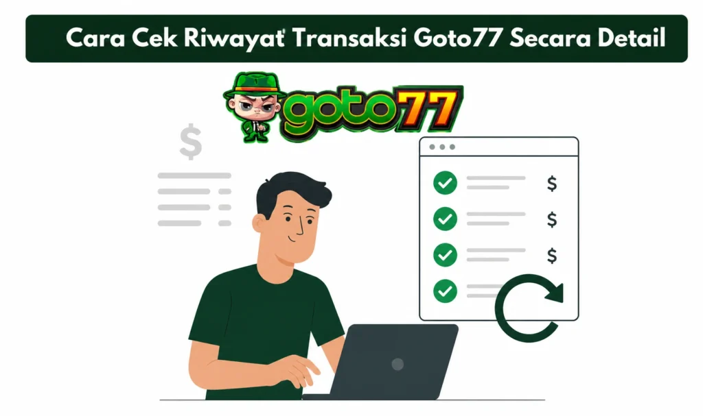 Riwayat Transaksi Akun Goto77